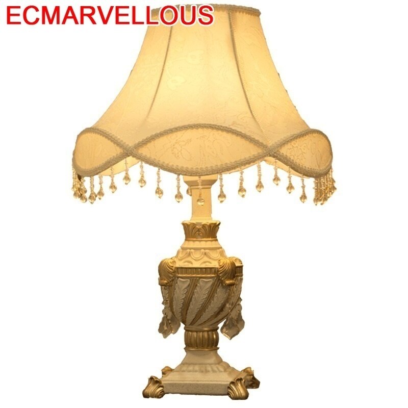 Ȩ Tafellamp Lampe Chevet Chambre Lampara Dormitor..